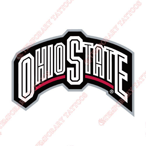 Ohio State Buckeyes Customize Temporary Tattoos Stickers NO.5757